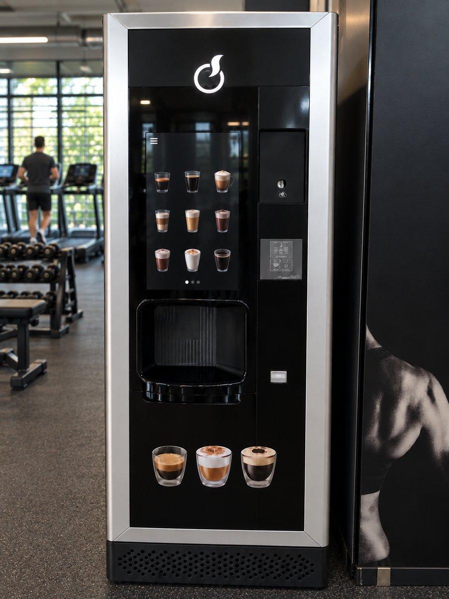 Kaffeeautomat in einem Fitnessstudio